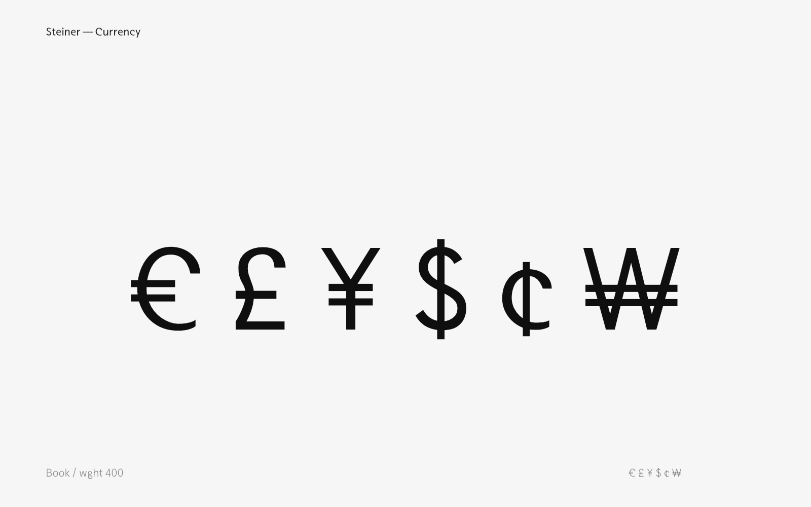 Currency — Book